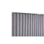 Lit plateforme tapissier très grand Modrest Splendor - argent et gris