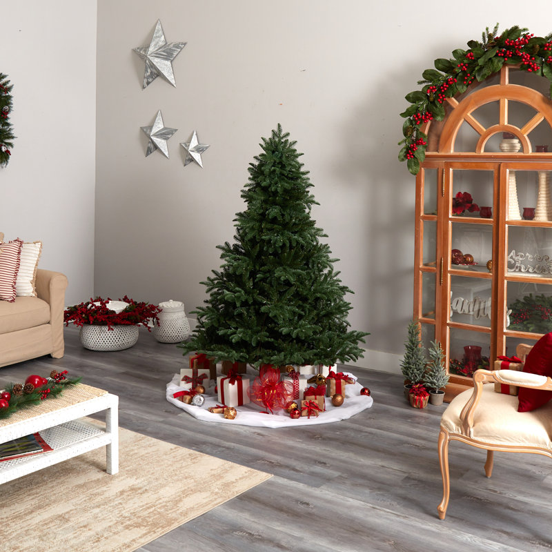 Lighted Artificial Christmas Tree, 6' H