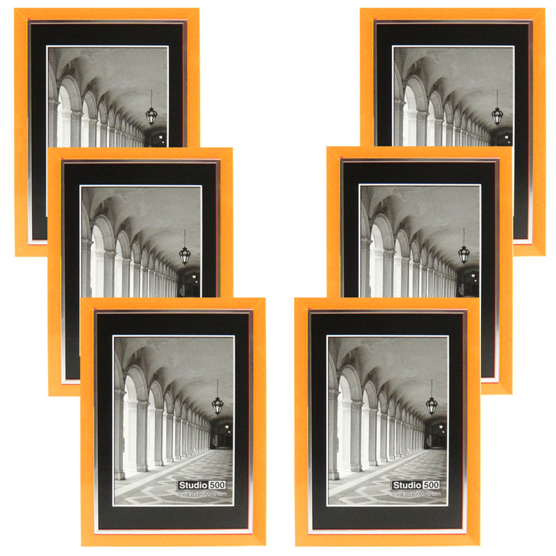 Gregorio Orange Matte Picture Frame