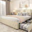 Grand lit avec rangement-1154257093