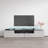 Casares 76.3" Modern TV Stand with LED Lighting, High Gloss Finish, Media Storage-1131669560