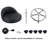 Backed Adjustable Height Ergonomic Lab Stool with Footring Wheels-1510395502