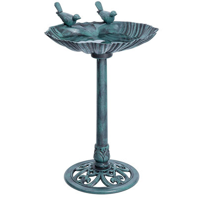 Elenamarie Resin Birdbath