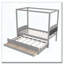 Lit plateforme double avec tête de lit tapissier, lit gigogne simple et 3 tiroirs-1772308112-1773857569