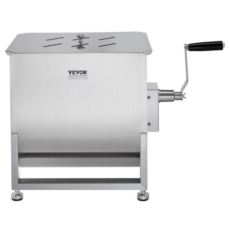 Mélangeur de viande manuel avec réservoir fixe, H 18,11 po x l 26,57 po