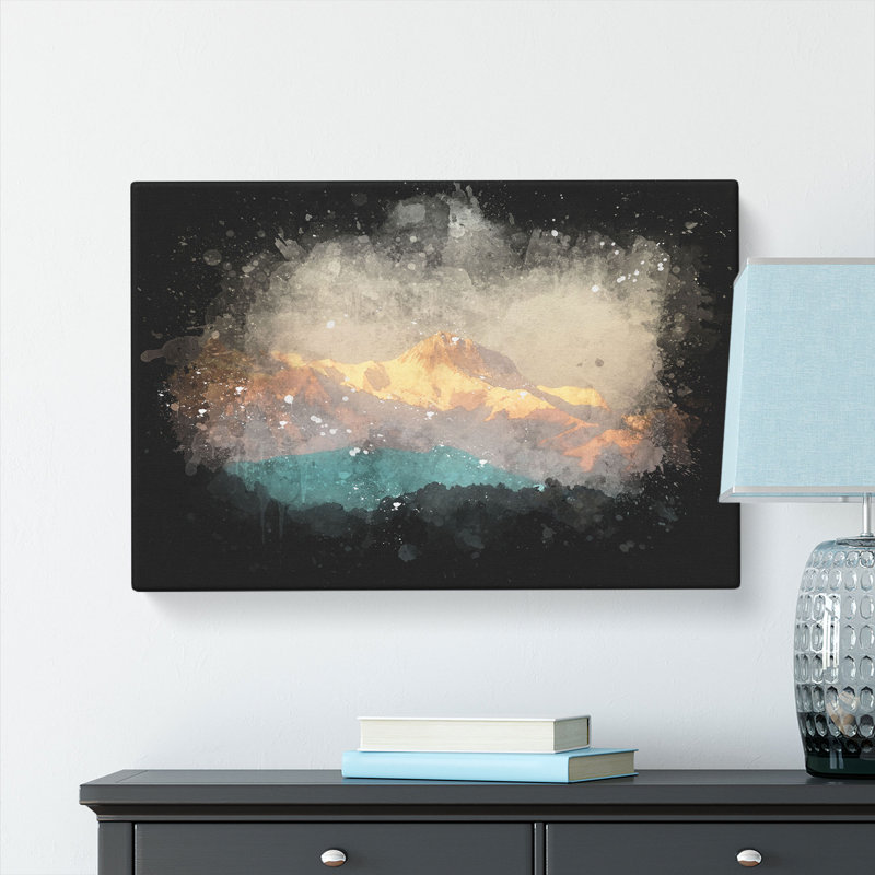 Mountains In Pokhara Nepal - Wrapped Canvas, 50cm H x 76cm W x 3cm D