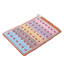Tapis chauffant infrarouge lointain 5 pierres précieuses en cristal naturel 40 po x 20 po
