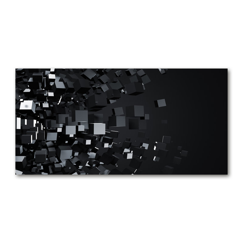 3D Abstraction - Wrapped Canvas Print