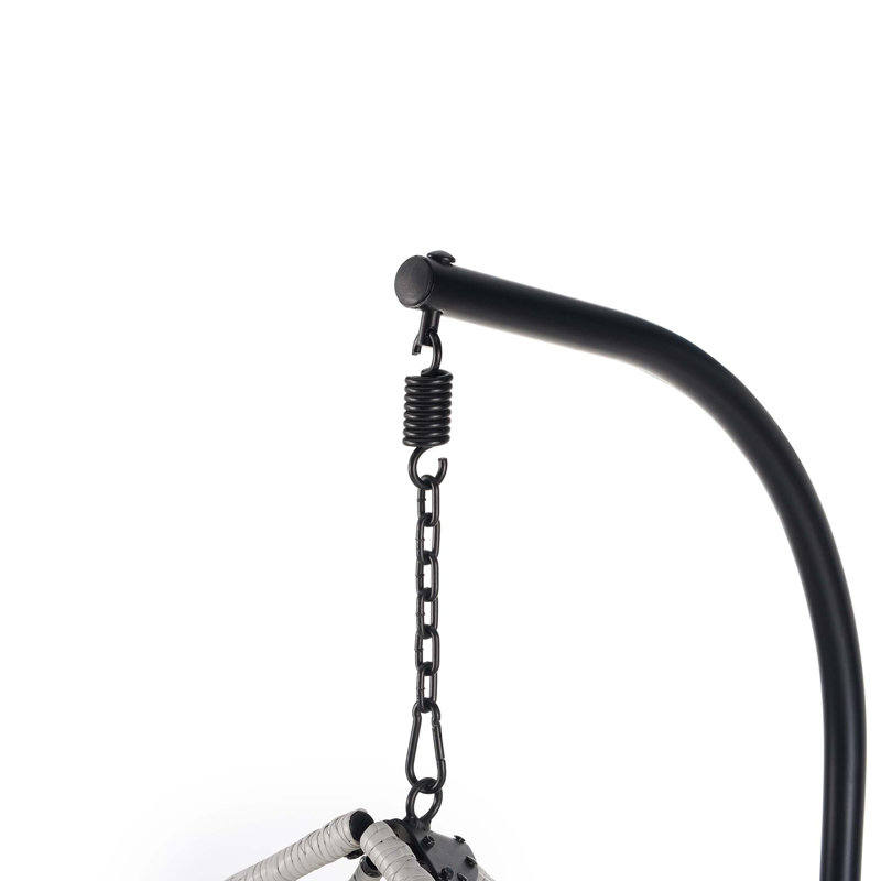 Fauteuil suspendu multifonctionnel, Gris, Noir/gris