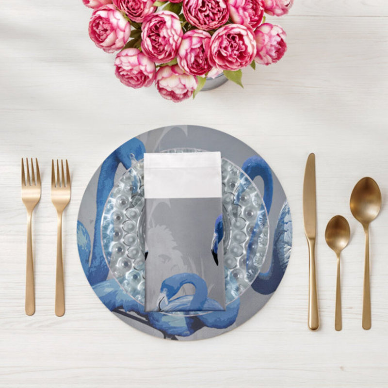 Palm Springs Cotton Sateen Dinner Napkins, Beverley