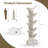 Grigorios Tree Bookshelf Storage Bookcase-507976169