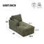 Chaise longue rembourrée L 60 po-488683770-488683768