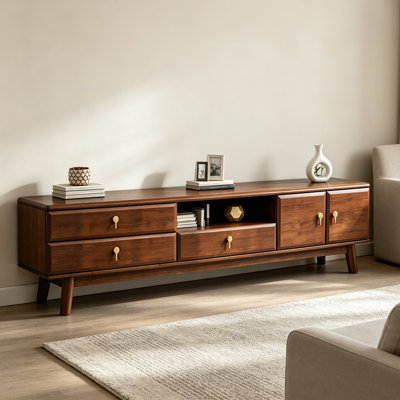 Simple Practical Wooden Cabinet TV Furniture
