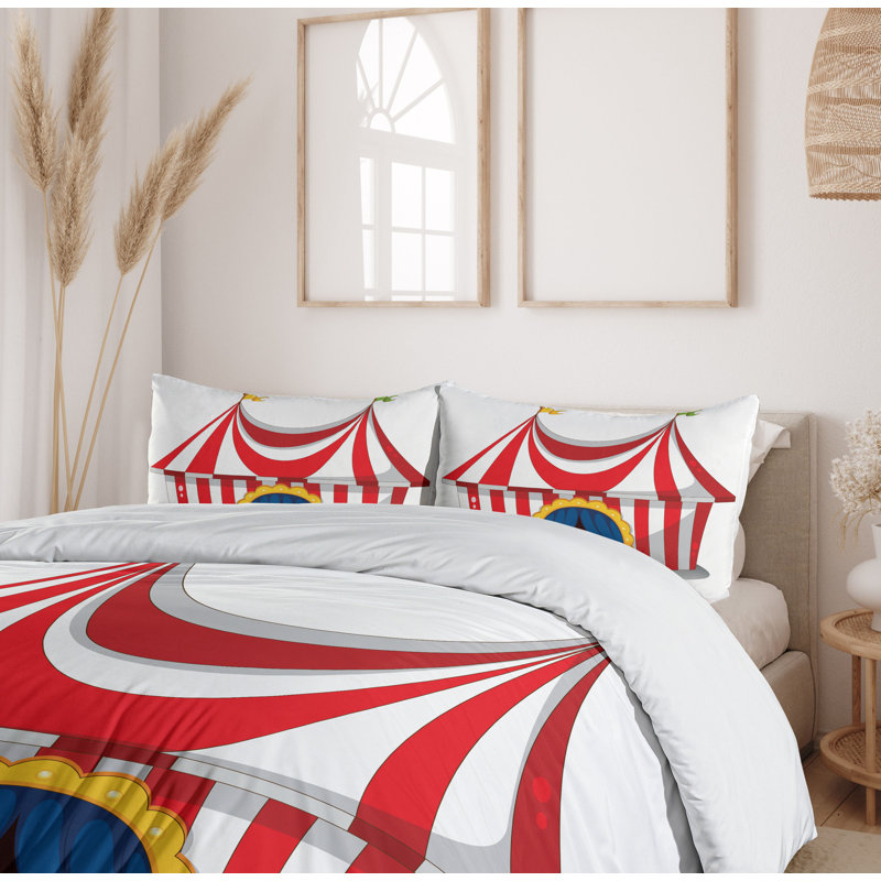 Polyester Duvet Cover, Queen Duvet Cover + 2 Standard Shams