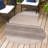 Ollin Modern Rustic Organic Curve Gradient Brown Indoor/Outdoor Rug-217039988