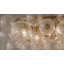 Lustre rectangulaire en verre 12 lumières Transitional