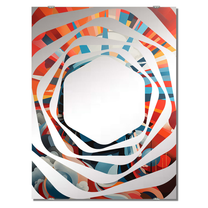 Miroir mural Owensby - New York, 40 po x 30 po