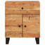 Melksham 50cm W Metal Bedside Table