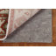 Tapis rouge en laine noué à la main de conception unique 5 pi x 6 pi 10 po New Age