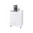 White Kitchen Cart With Two Doors And One Drawer, Clean Design To Complement Style, Caster Base For Smooth Movement, Particle Board Material, 32.32 In Height, 17.69 Width, 23.23 Depth 2 1 Storage