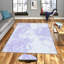 Tapis en polyester de qualité supérieure (5,2 x 7,5 pi), 100% antibactérien, antidérapant, 0,3 po de hauteur | Lavable à la machine, impression numérique 3D, tapis tissé durable | Idéal pour le salon, la chambre à coucher et les espaces repas-1846746646