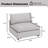 Odai 38.6" W Chenille Accent Chair-1987669923