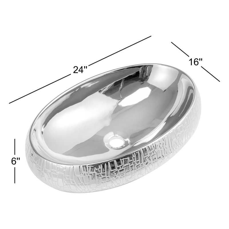 Lavabo vasque ovale Theia