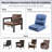 Smishape Outdoor Cushion Set Of 2, 6 Inch Deep Seat Patio Furniture Cushions With Removable Cover,Replacement Patio Cushion Set For Chair,Sofa,Loveseat-83282634-83282678