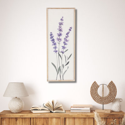 Lyulia Farmhouse Plants & Flowers Wall Decor on Solid Wood