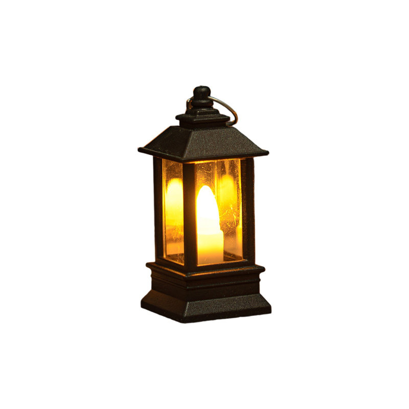 Bougie électronique à lumière ambiante, petite lampe à huile de Noël, mini-bougie, veilleuse de Noël, lumières de décoration ambiante