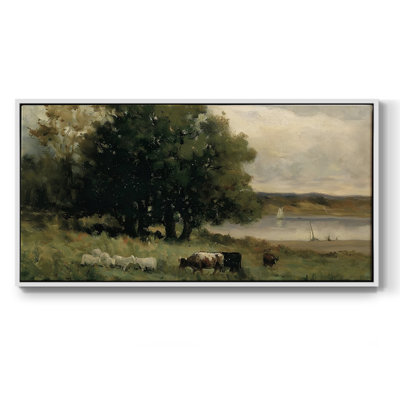 Landscape Series-DCCXVII- Framed Gallery Wrapped Canvas -Ready to Hang
