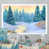 Toile blanche avec cadre photo