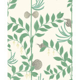 Whimsical Secret Garden Floral Wallpaper Roll