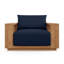 Beja Luxe Club Chair - Natural-1216972779