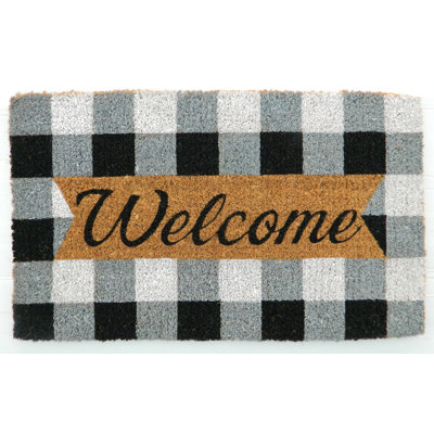 Bloomingburg Non-Slip Outdoor Doormat