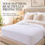 Protège-matelas ajusté et imperméable Continental Bedding Terry avec surface douce et respirante et poche profonde de 18 po