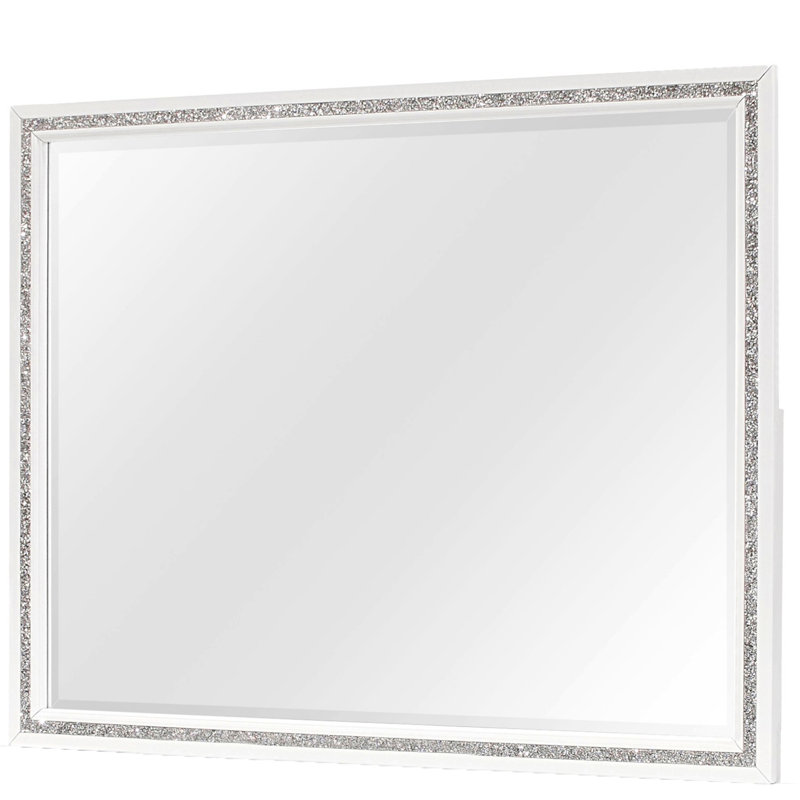 Transitional Accent Mirror For Home