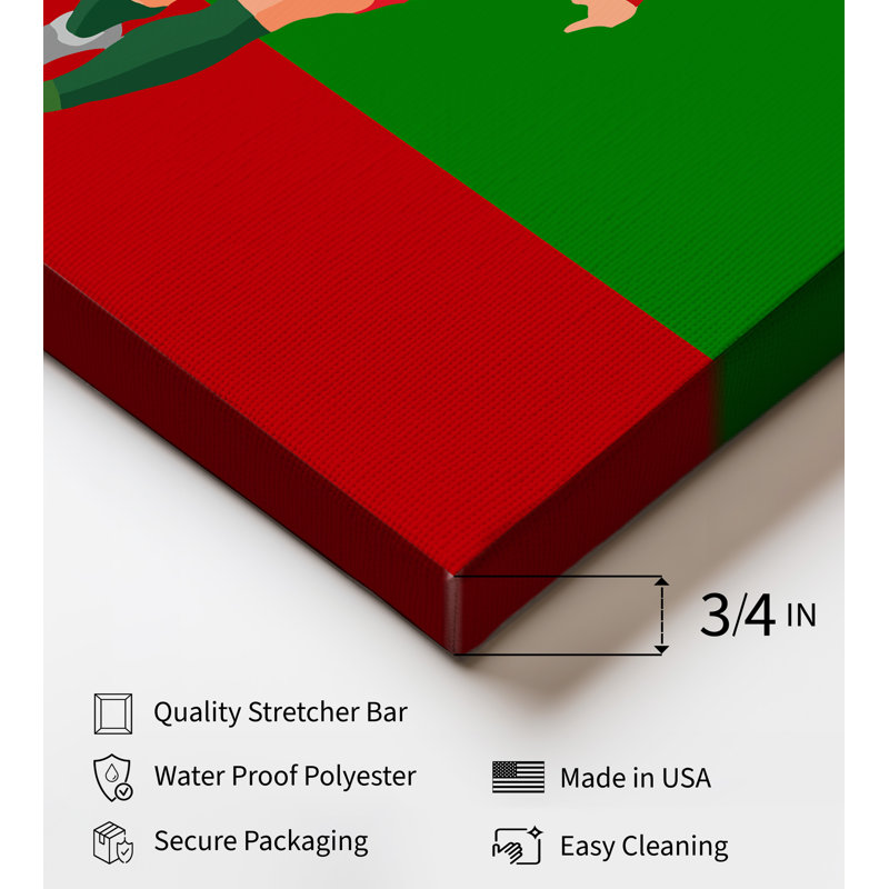 Portugal, soccer, Unframed, Canvas, 12"H x 16"W