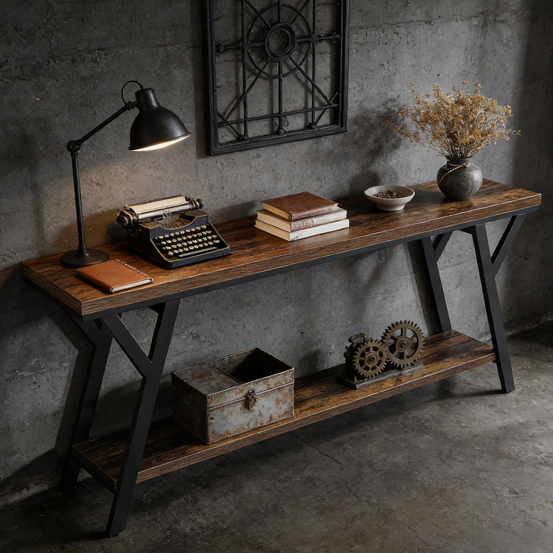 Couch Table,2-Tier Console Table,Sofa Table Couch