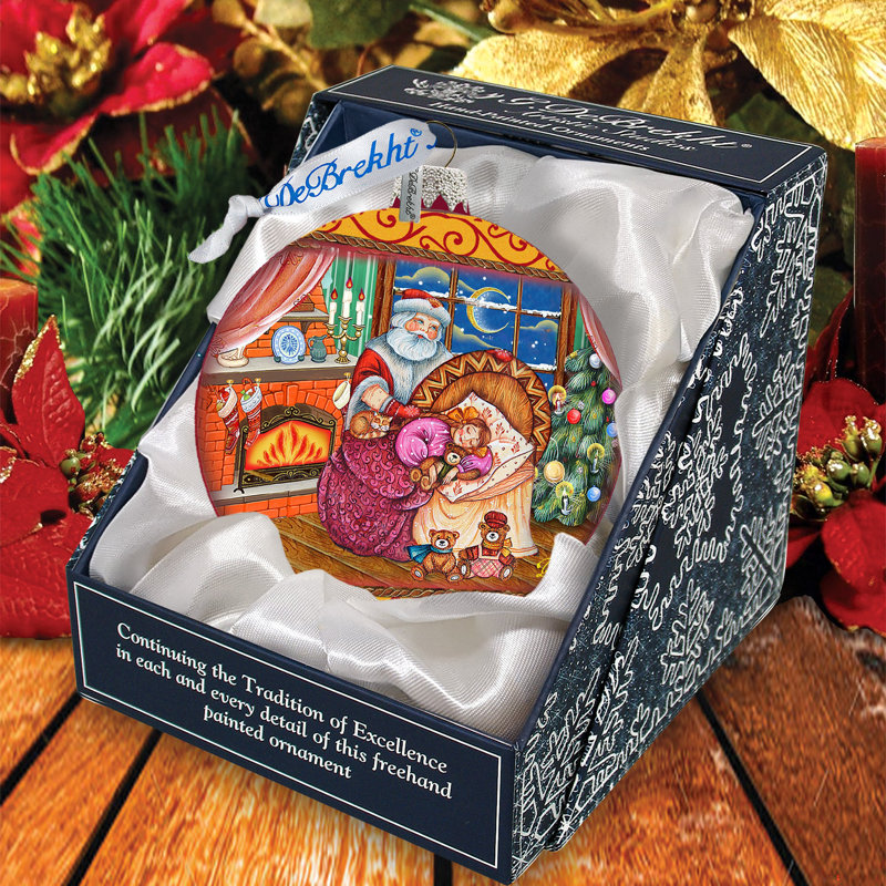 Ornement boule de Noël Holiday Splendor