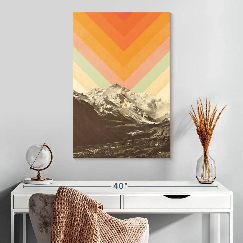Alvord Mountainscape II, H 30 po x l 20 po