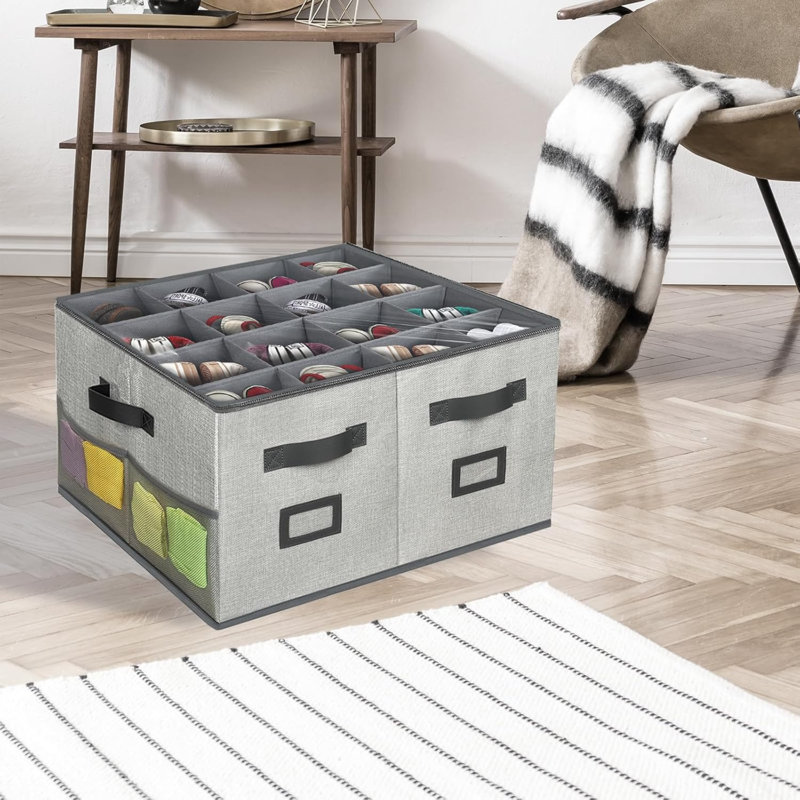 16 Pair Shoe Storage Box