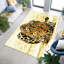 Tapis doux non tissé exquis avec motif floral complexe pour une finition élégante-114329141