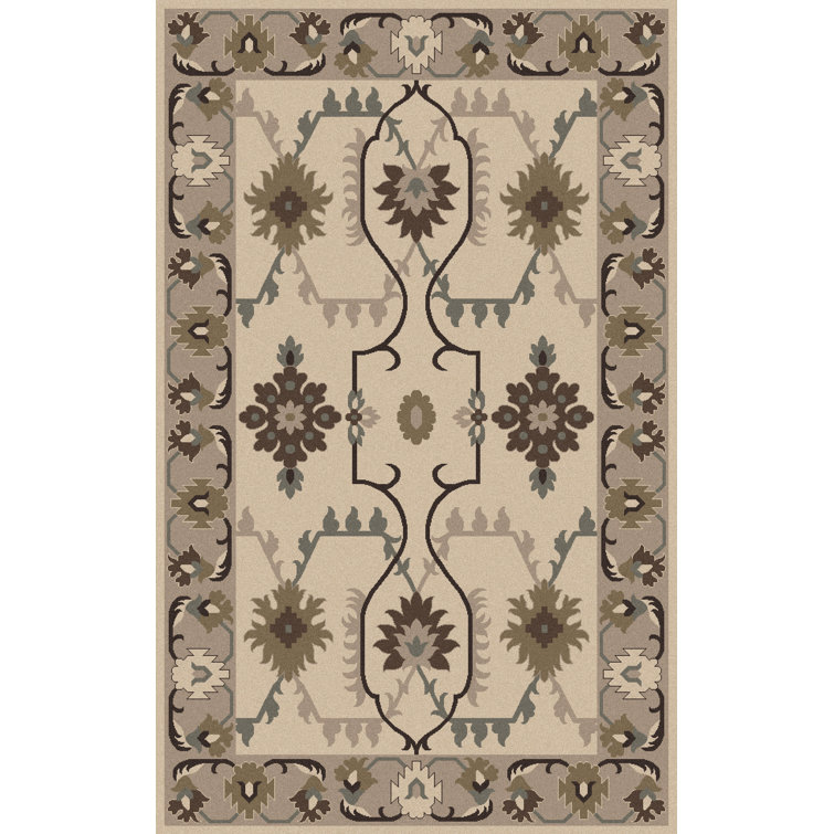 Wellsville Wool Oriental Indoor Rug