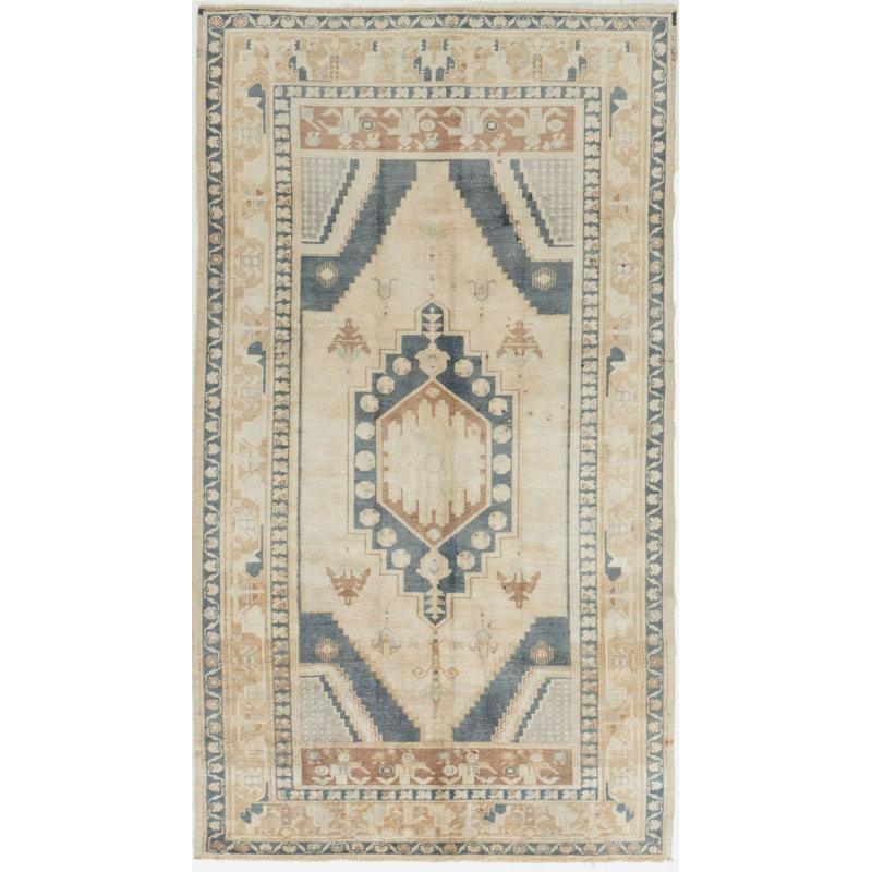 One-of-a-Kind 4'3" X 7'6" Hand Knotted Area Rug