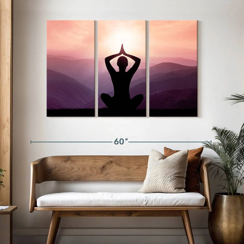 Kerrick Yoga Meditation, H 32 po x l 50 po