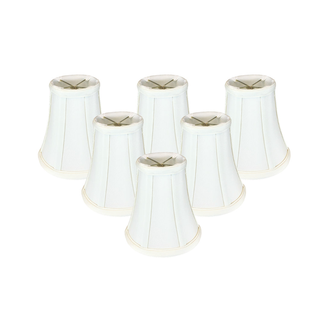 Royal Designs, Inc. True Bell Basic Lamp Shade with Flame Clip Fitter Set of 6 Royal Designs