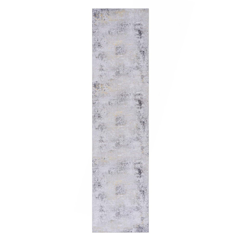 2'6''X10' Runner, Washable Rug, Low-Pile, Non-Slip, Non-Shedding, Foldable, Kid & Pet Friendly - Area Rugs For Living Room, Bedroom, Kitchen, Dining Room Rug