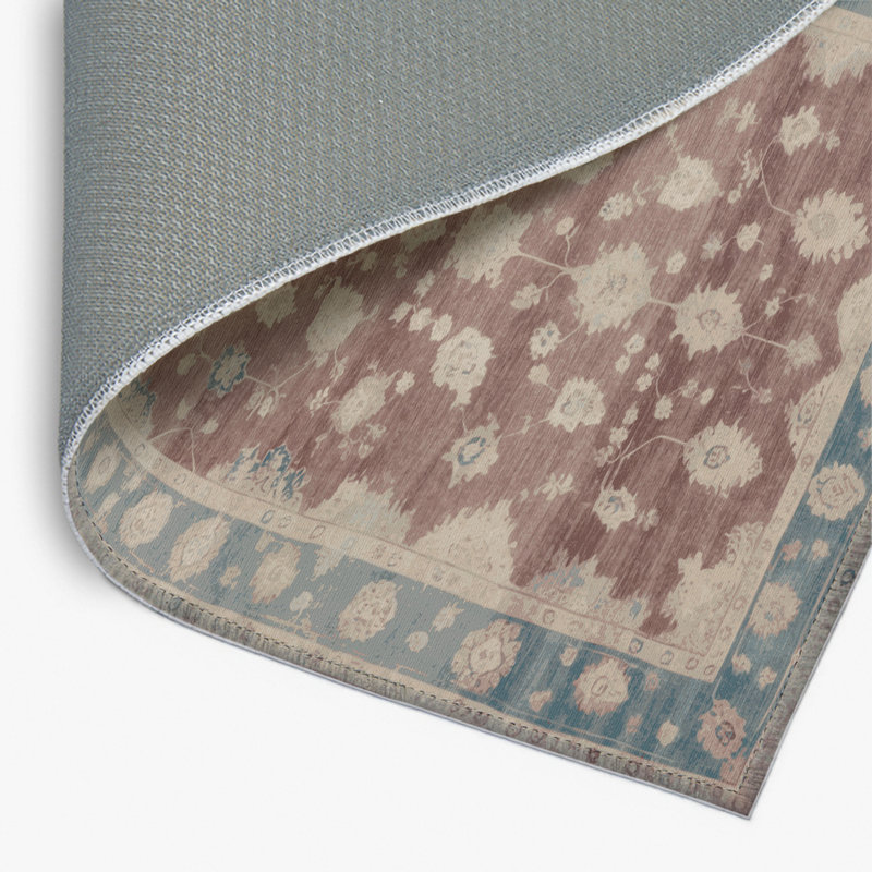 Tapis d'intérieur et d'extérieur surteint beige, Rectangulaire 2 pi x 3 pi