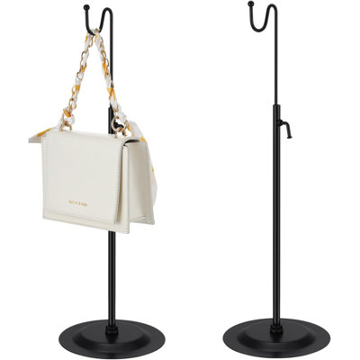 2 Pcs Bag Display Stands Purse Display Stand Adjustable Height